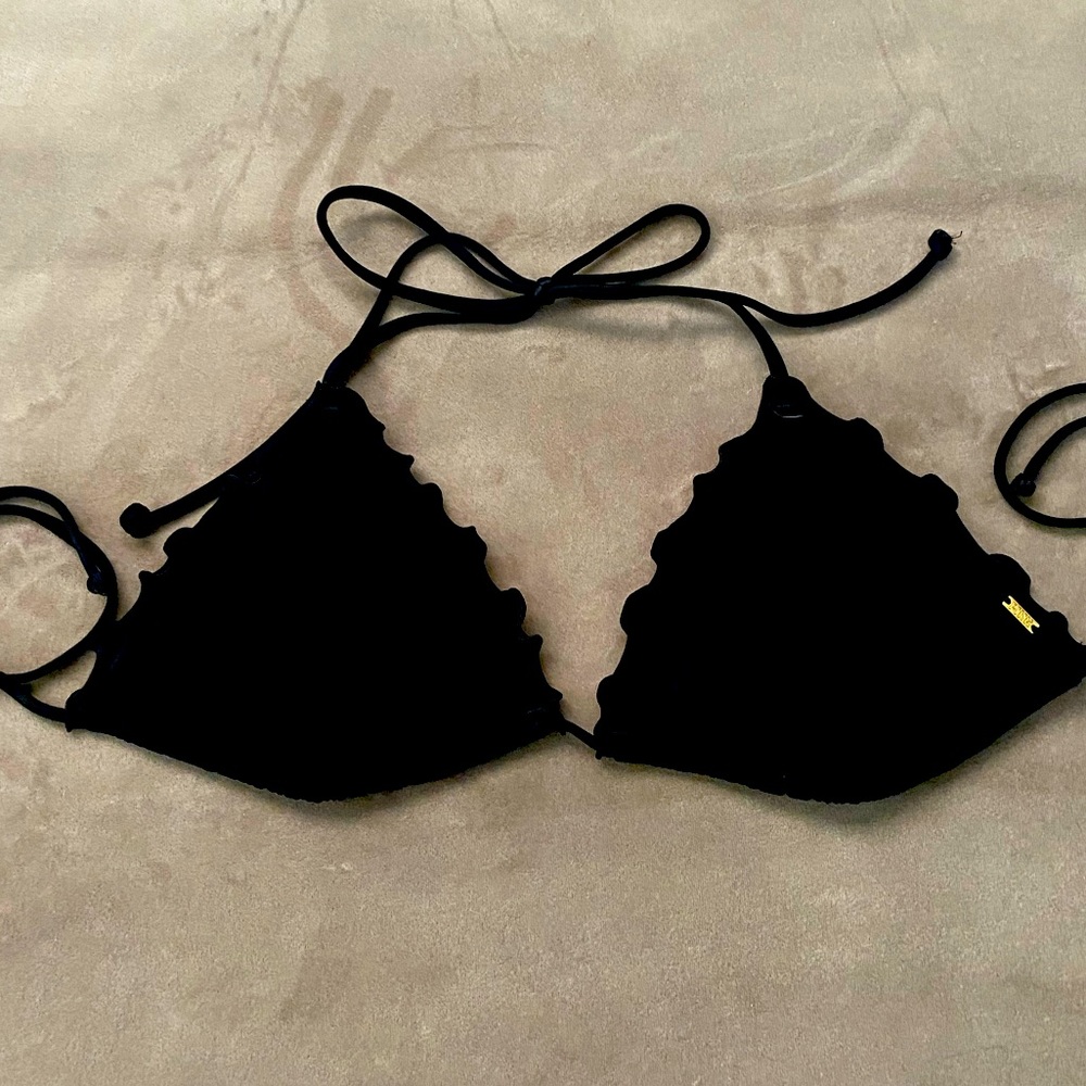 Victoria’s Secret Pink Black Bikini top